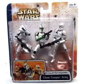 Clonetrooper Army 3-pack (With Clone Tropper Commander)