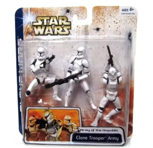 Clonetrooper Army 3-pack (With Clone Tropper Commander)