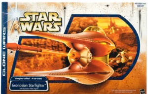 Geonosian Starfighter (with pilot figure)