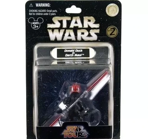Donald Duck as Darth Maul