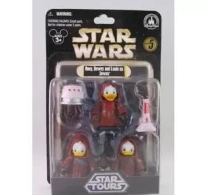 3 nephew jawas (Huey, Dewey and Louie as Jawas)