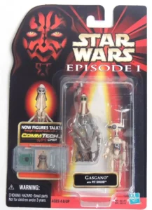 Gasgano and Pit Droid