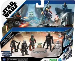 Fennec Shand, The Mandalorian, Boba Fett, Grogu, Dark Trooper & Stormtrooper