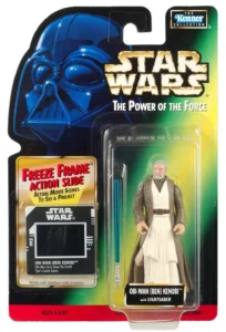 Ben (Obi-Wan) Kenobi with Lightsaber and Removeable Cloak (Freeze Frame)
