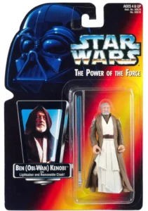Ben (Obi-Wan) Kenobi with Lightsaber and Removeable Cloak (Orange Card)