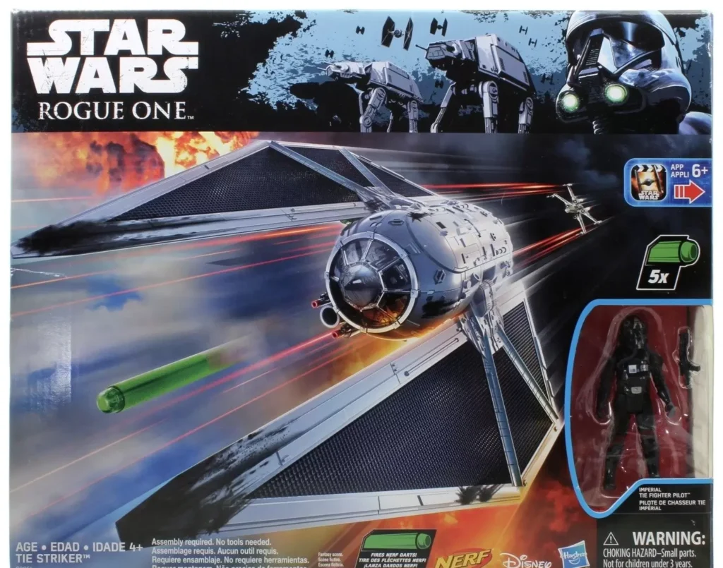 TIE Striker Battle Damaged