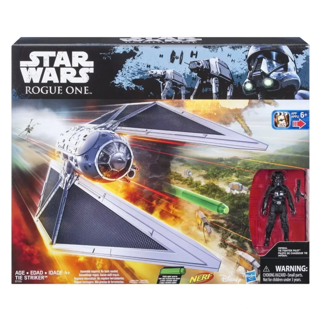 Tie Striker & Imperial Tie Fighter pilot