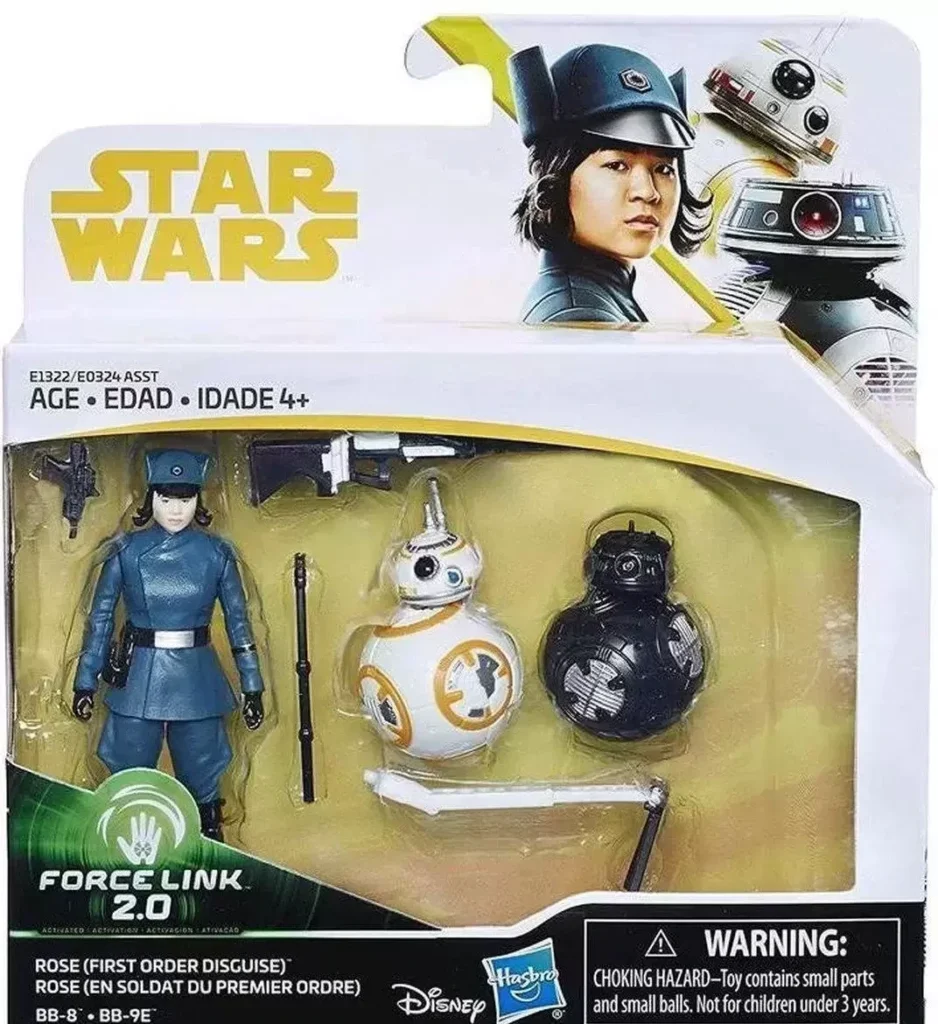 Rose First Order Disguise & BB-8 & BB-9E