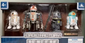 R6-D3, MA-13, R1 & NO-AH – The Mandalorian 4 Pack
