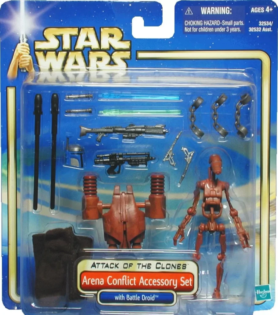 Arena Conflict Accessory Set (with battle droid)