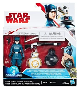 Rose (First Order Disguise), BB-8, BB-9E – Force Link