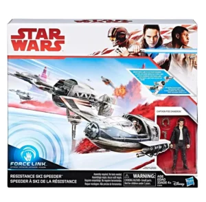 Resistance Ski Speeder & Captain Poe Dameron