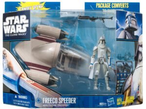 Freeco Speeder with Clone Trooper