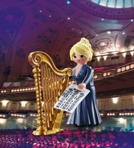 Harp player
