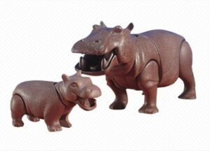 Hippo with Calf