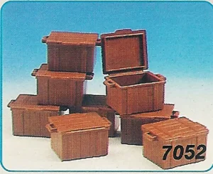 8 Crates with Lids