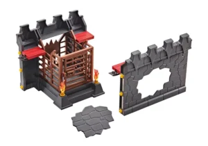 Wall extension with prison and wall breakthrough for the Burnham Raiders fortress