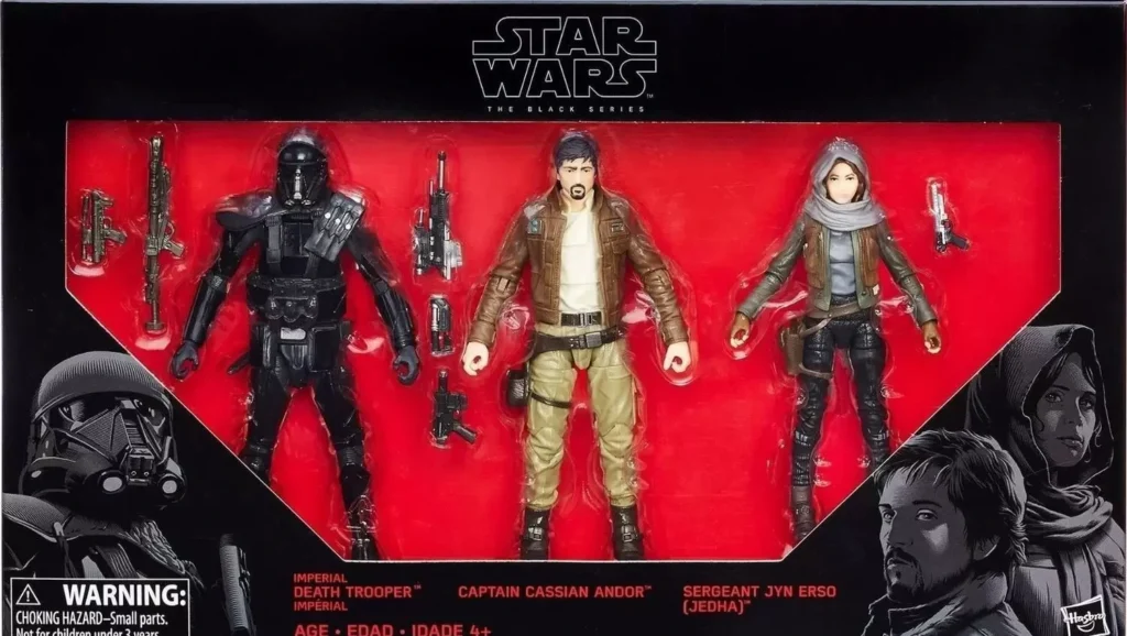 Captain Cassian Andor, Sergeant Jyn Erso (Jedha) & Imperial Deathtrooper