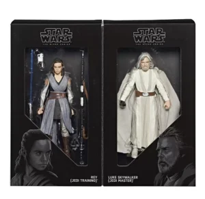 Luke Skywalker (Jedi Master) & Rey (Jedi Training)