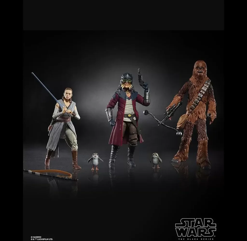 Smuggler’s Run (4 Pack) Hondo Ohnaka, Porgs, Rey & Chewbacca