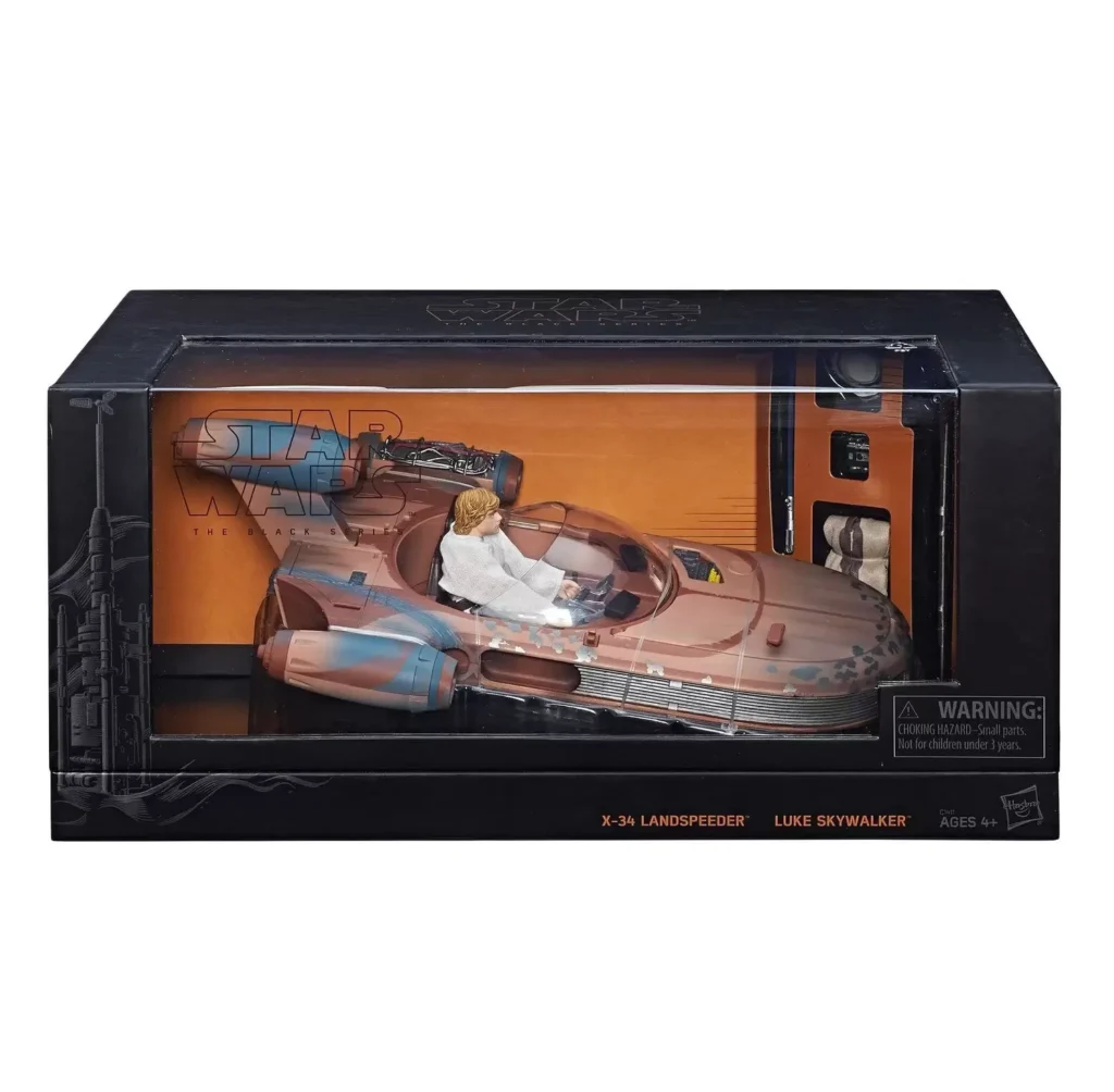 X-34 Landspeeder & Luke Skywalker (Sdcc)