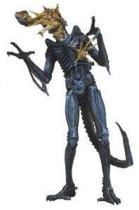 Alien Warrior Blue, Battle Damaged (From 2 Pack)