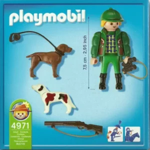 Chasseur avec chiens
