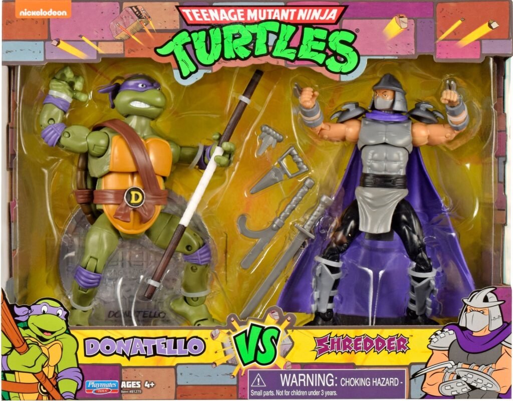 Donatello vs Shredder