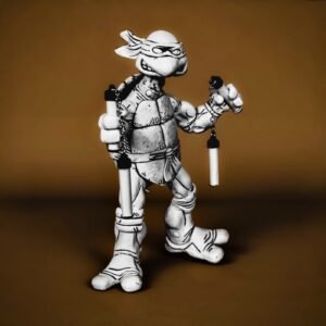 Michelangelo (Black & White) SDCC Exclusive