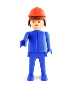 Blue worker
