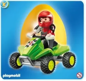 Enfant et quad