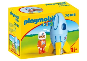 Astronaut & rocket