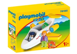 Airplane with passengers
