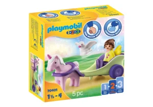 Unicorn carriage with Fairy