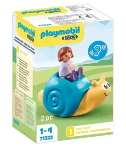 Rocking Snail with Rattle Feature