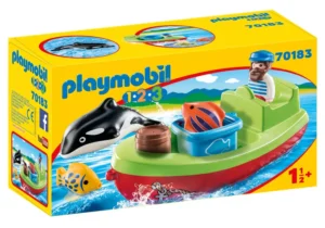Fisherman’s Boat with orca