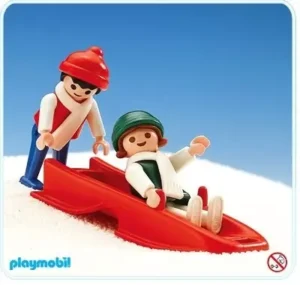 Children With Sled