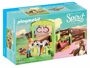 Abigail & Boomerang with Horse Stall