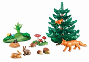 Timed forest animals