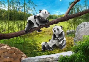 Panda family