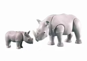 Rhino with Calf