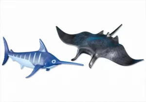 Manta Ray and Swordfish