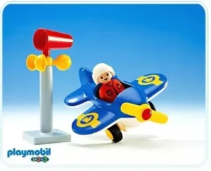 Plane With White Pilot