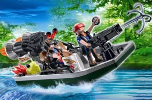 Treasure Robber’s Boat with Cannon