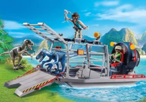 Enemy Airboat with Raptors