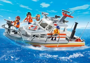 Rescue Boat with Water Hose