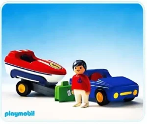 Car With Boat Trailer