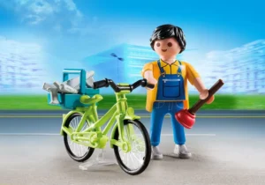 Handyman with Bike