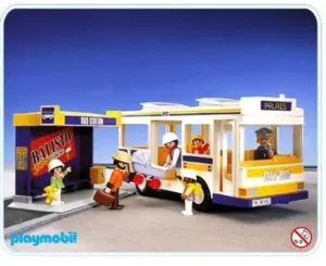 City Bus And Shelter