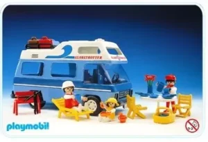 Blue mobilehome